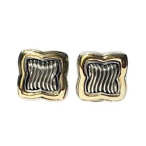 David Yurman Quatrefoil Earrings